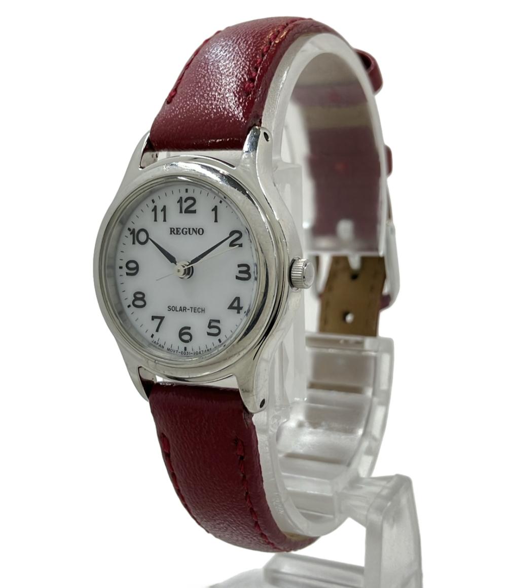 シチズン ③-79  602 REGUNO腕時計 r ソーラー ホワイト e レディース