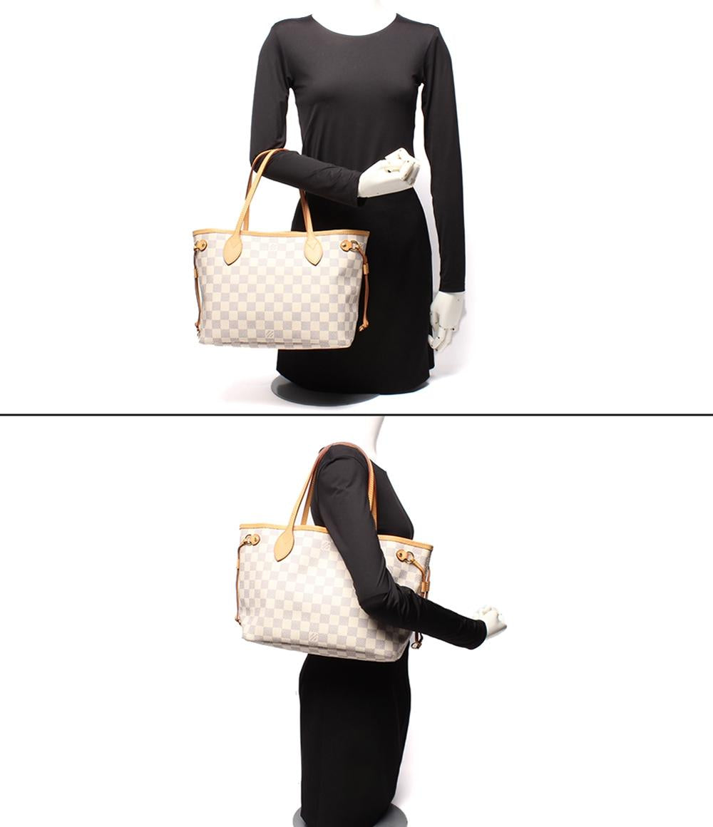 ルイ・ヴィトン トートバッグ ショルダーバッグ 肩掛け ネヴァーフルPM ダミエアズール N51110 レディース LOUIS VUITTON