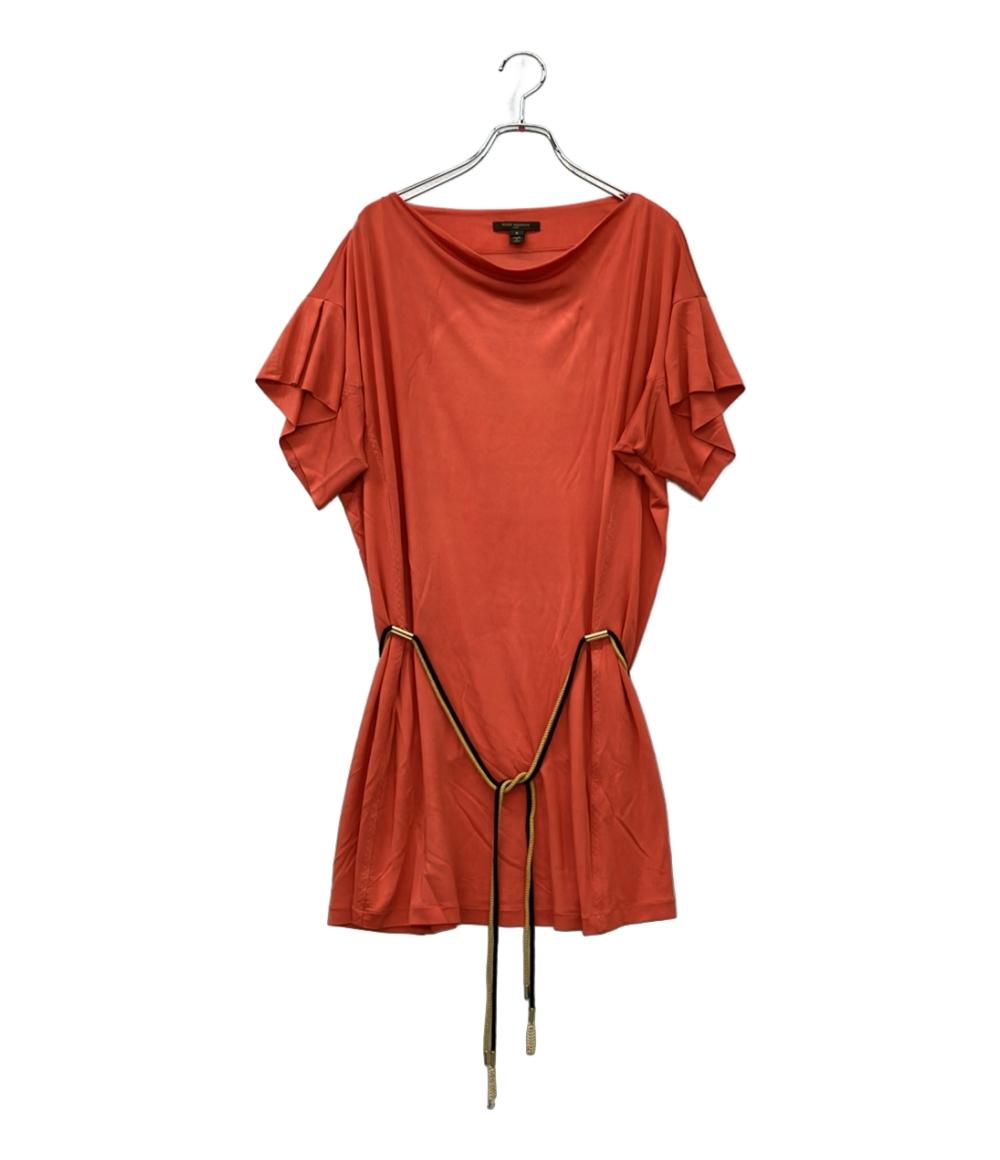 LOUIS VUITTON 半袖カットソー シルク混 レディース SIZE S ルイ・ヴィトン