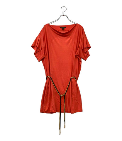 LOUIS VUITTON 半袖カットソー シルク混 レディース SIZE S ルイ・ヴィトン