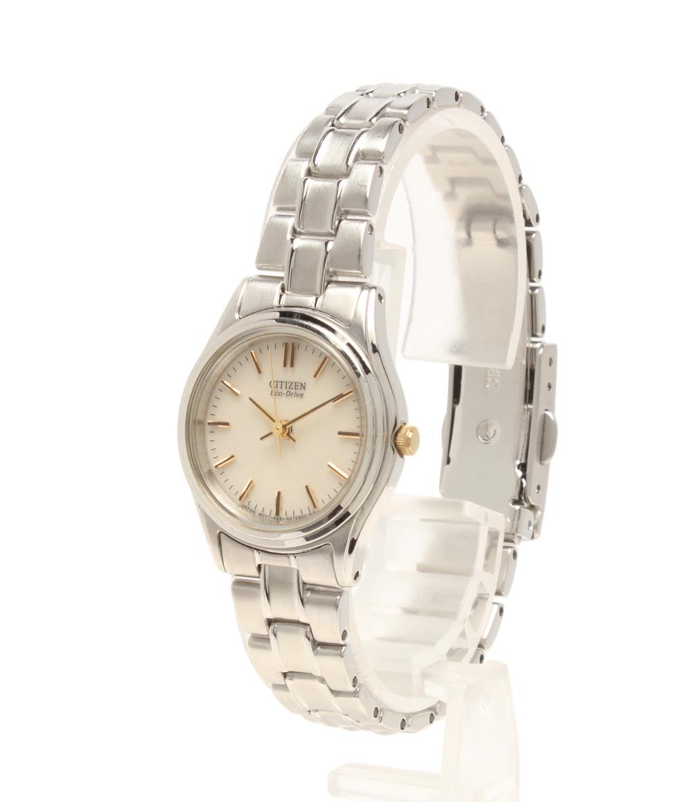 CITIZEN 腕時計 エコドライブ ソーラー E031-S048401 レディース シチズン