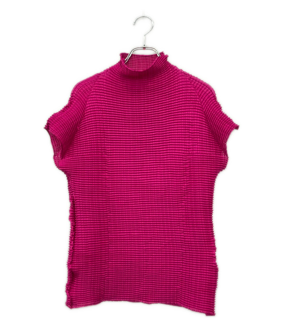 ISSEY MIYAKE 半袖 ブラウス IM91FJ131 レディース SIZE 2 イッセイミヤケ