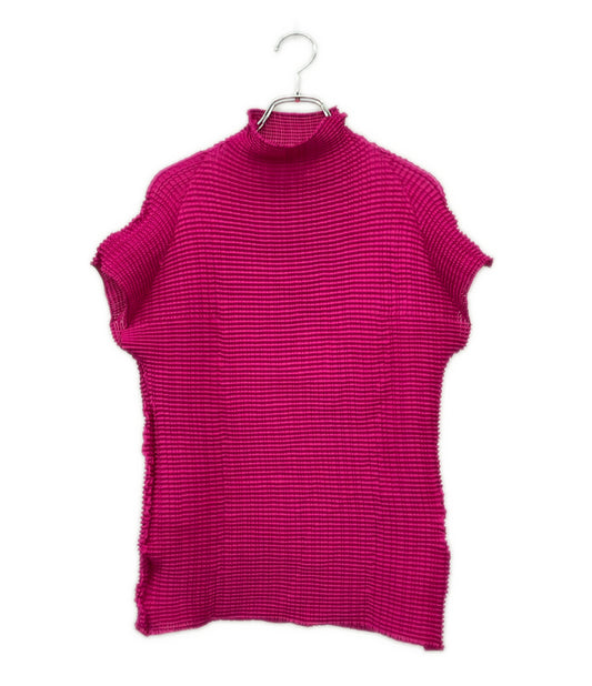 ISSEY MIYAKE 半袖 ブラウス IM91FJ131 レディース SIZE 2 イッセイミヤケ