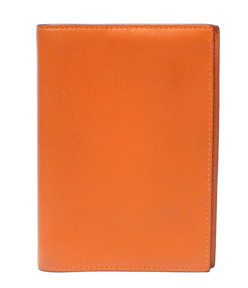 HERMES 手帳カバー □J刻印 シルバー金具 アジェンダPM レディース メンズ エルメス