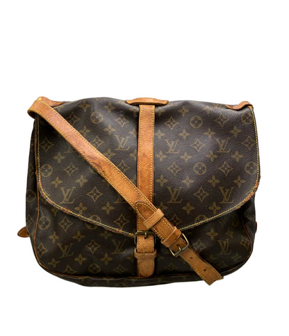 LOUIS VUITTON ショルダーバッグ 斜め掛け ソミュール35 モノグラム M42254 レディース ルイ・ヴィトン