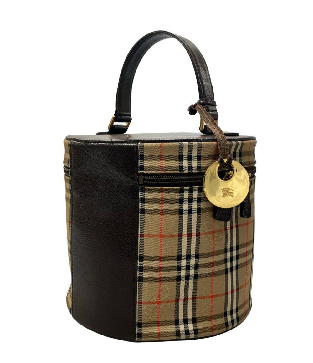 BURBERRY ハンドバッグ バニティバッグ ノバチェック レディース