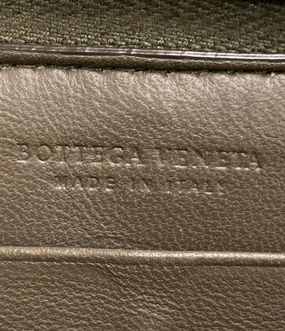BOTTEGA VENETA ラウンドファスナー長財布 レザー イントレチャート ユニセックス ボッテガ・ヴェネタ