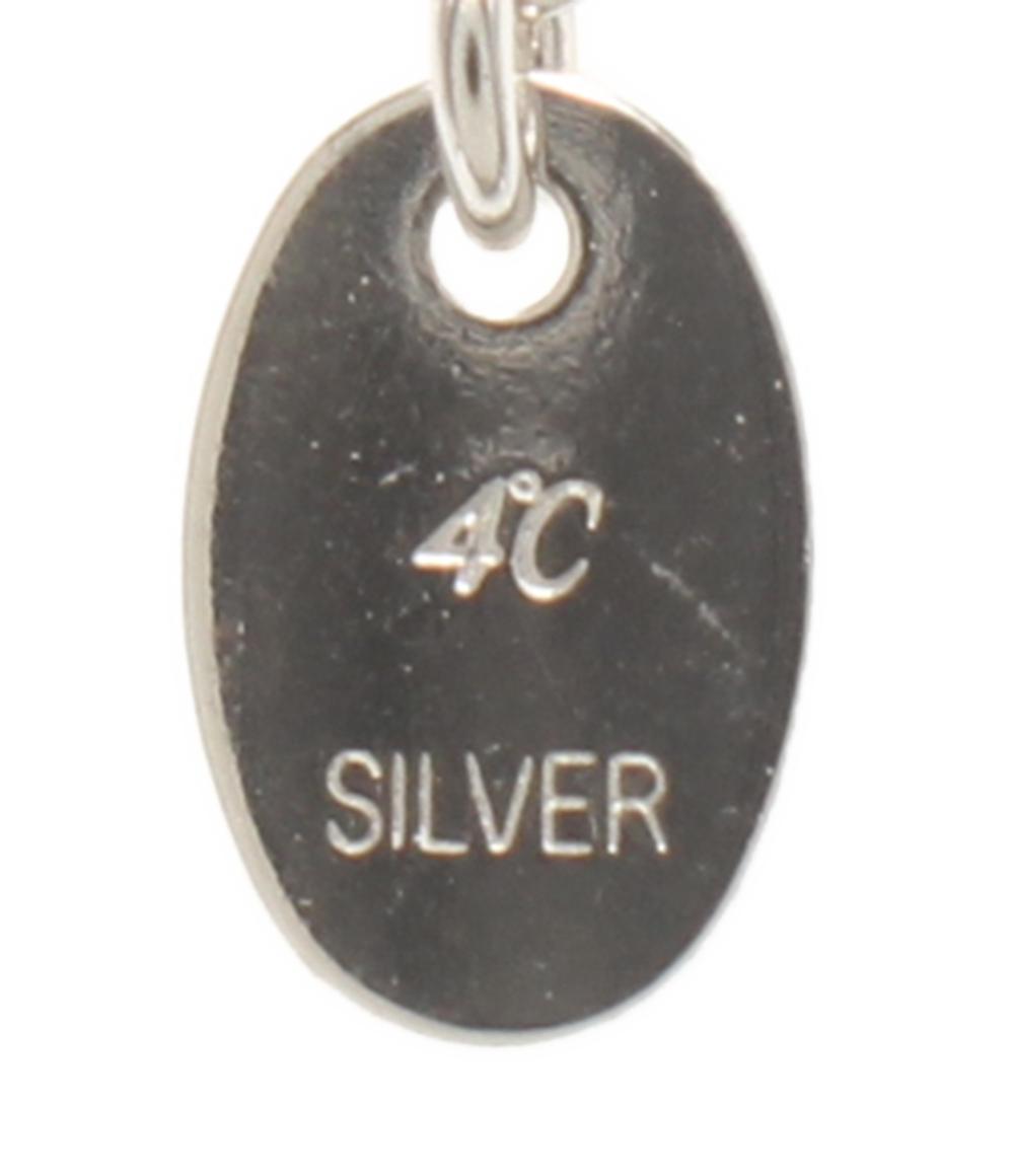 美品 4℃ ネックレス SILVER レディース ヨンドシー