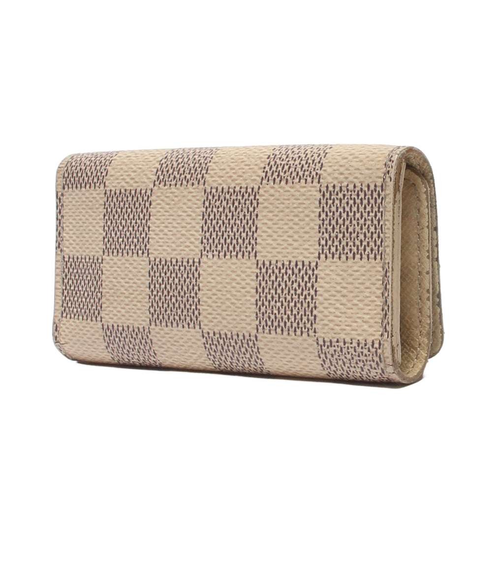 LOUIS VUITTON キーケース ４連 ミュルティクレ4 ダミエアズール N60020 レディース メンズ ルイ・ヴィトン