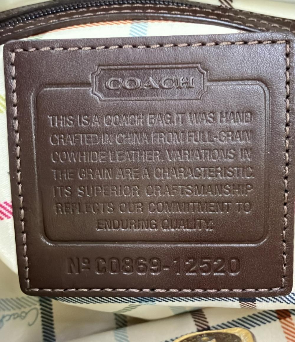 COACH レザー ハンドバッグ トートバッグ 12520 レディース コーチ