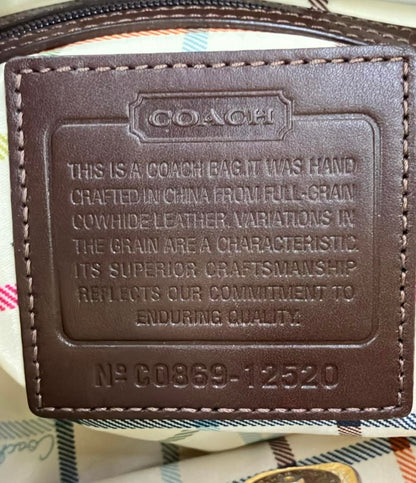 COACH レザー ハンドバッグ トートバッグ 12520 レディース コーチ