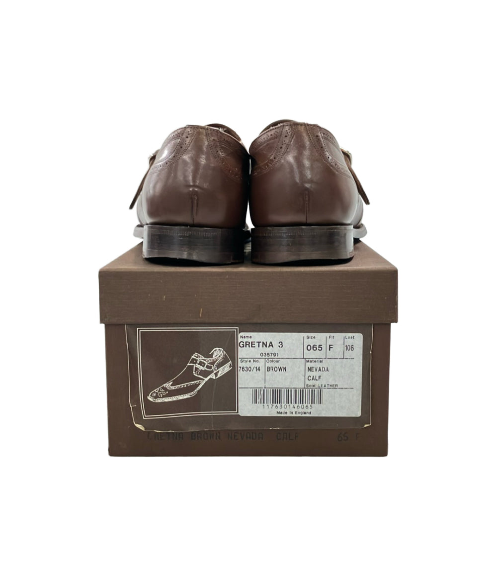 CHURCH'S シングルモンクストラップシューズ ウイングチップ メンズ SIZE 6.5 (25cm) チャーチ