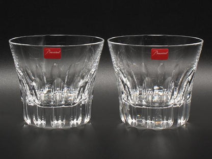 美品 Baccarat イヤーター グラス 2点セット ペア 2011 エトナ バカラ