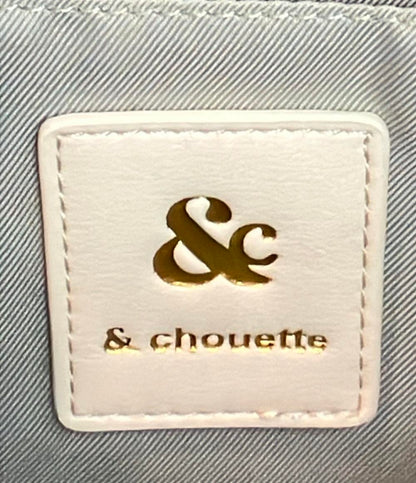 美品 アンドシュエット 2wayハンドバッグ ショルダーバッグ 斜め掛け レディース ＆ chouette