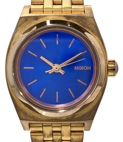 ニクソン 腕時計 クオーツ ブルー 15E レディース NIXON