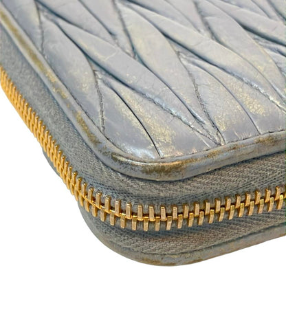 ミュウミュウ ラウンドファスナー長財布 レディース MIUMIU