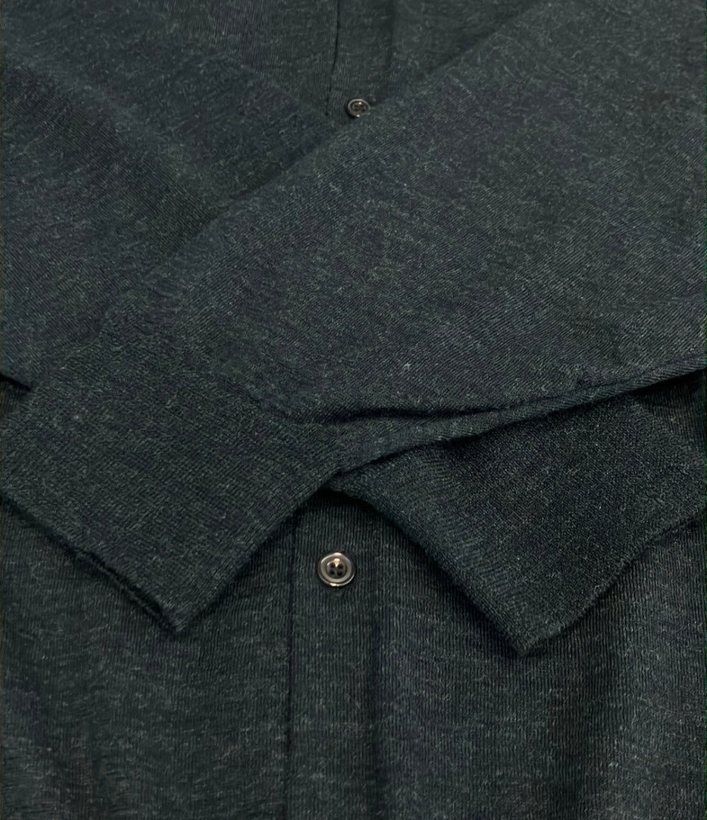 COMOLI ウール 衿つき カーディガン C03-06011 メンズ SIZE 3 コモリ