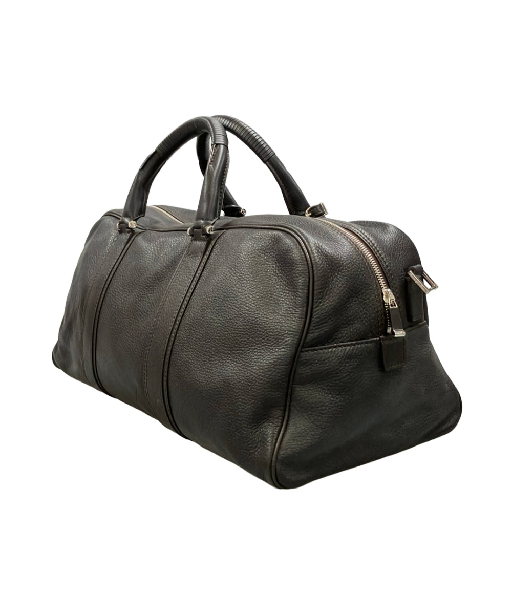 Ermenegildo Zegna 2WAY ボストンバッグ ショルダーバッグ 斜め掛け メンズ エルメネジルドゼニア