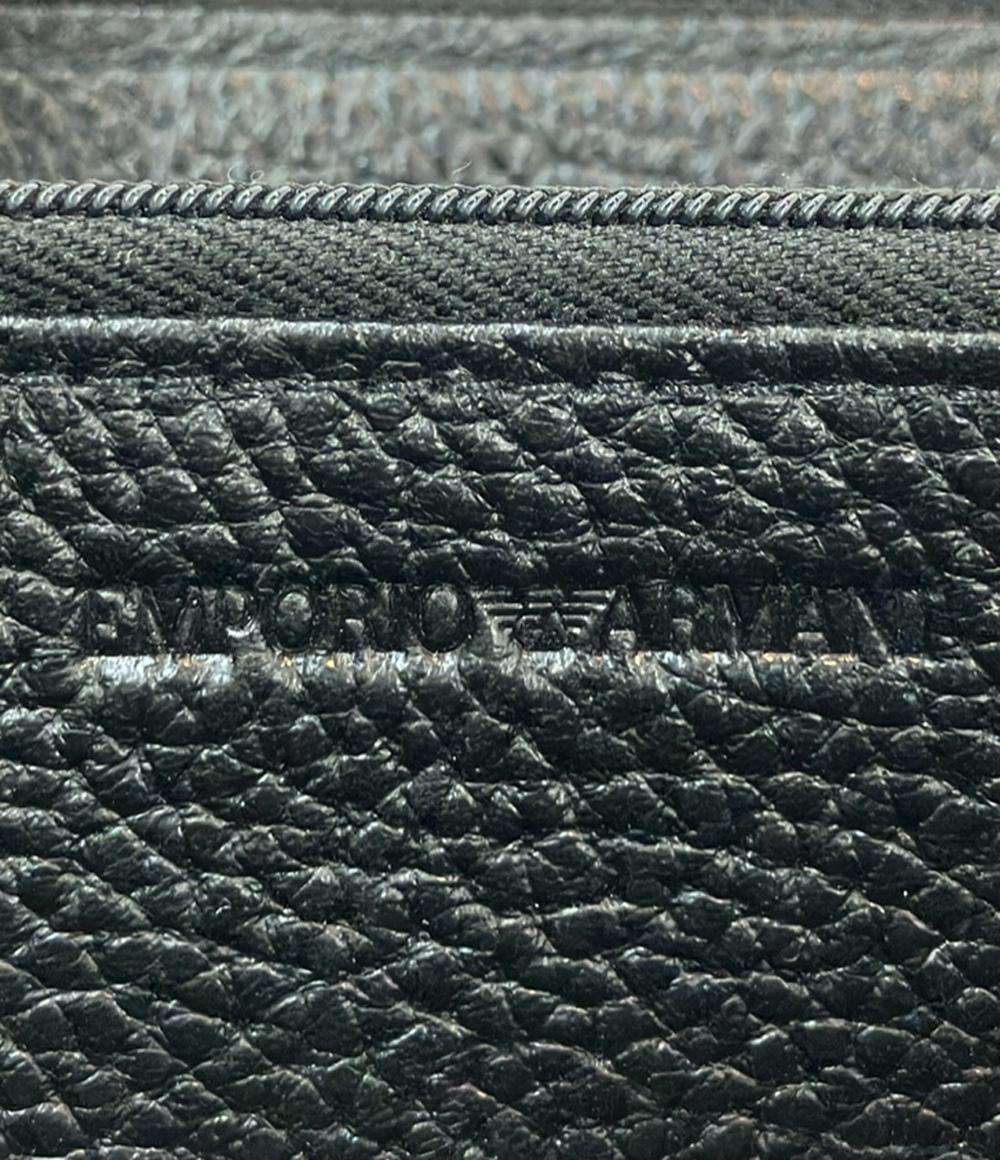 エンポリオ・アルマーニ ラウンドファスナー長財布 メンズ Emporio Armani