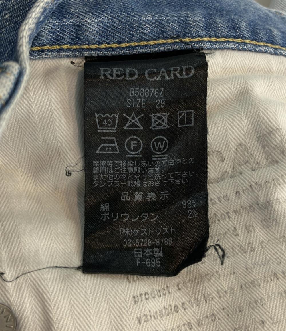 レッドカード デニムパンツ ジーンズ ×BEAMS メンズ SIZE 29 (S) RED CARD