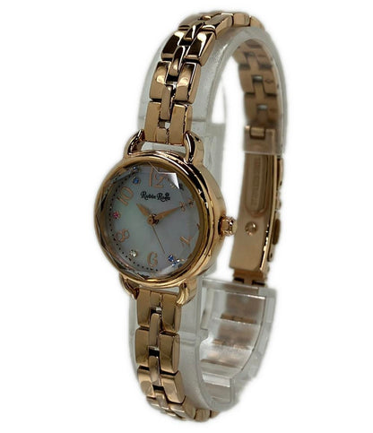 Rubin Rosa 腕時計 R019 ソーラー シェル レディース ルビンローザ