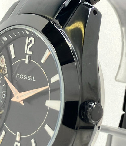 FOSSIL 腕時計 クオーツ 自動巻き ブラック ME-1001 メンズ フォッシル
