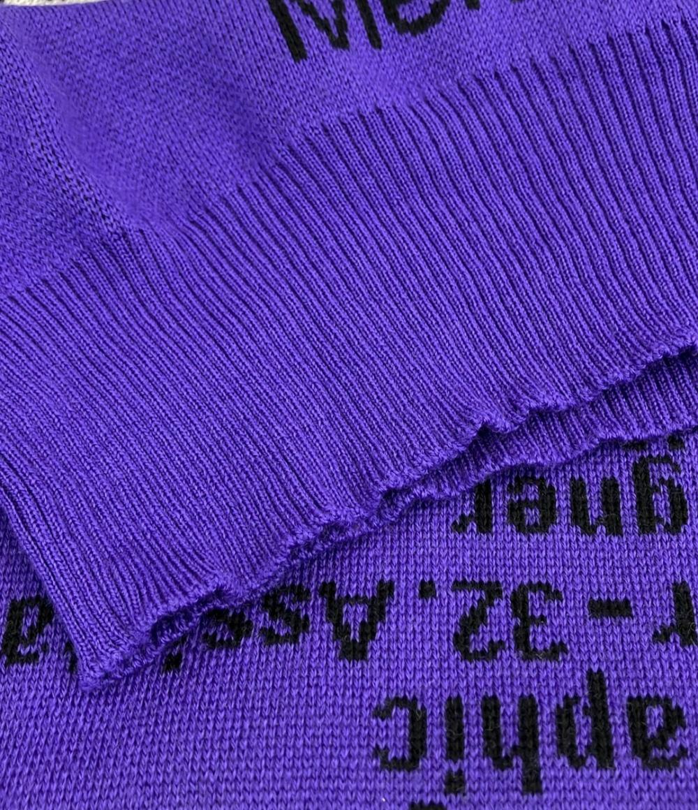 LOUIS VUITTON ジャガードニット 22AW RM222 ZLL HNN93W メンズ SIZE XL ルイ・ヴィトン