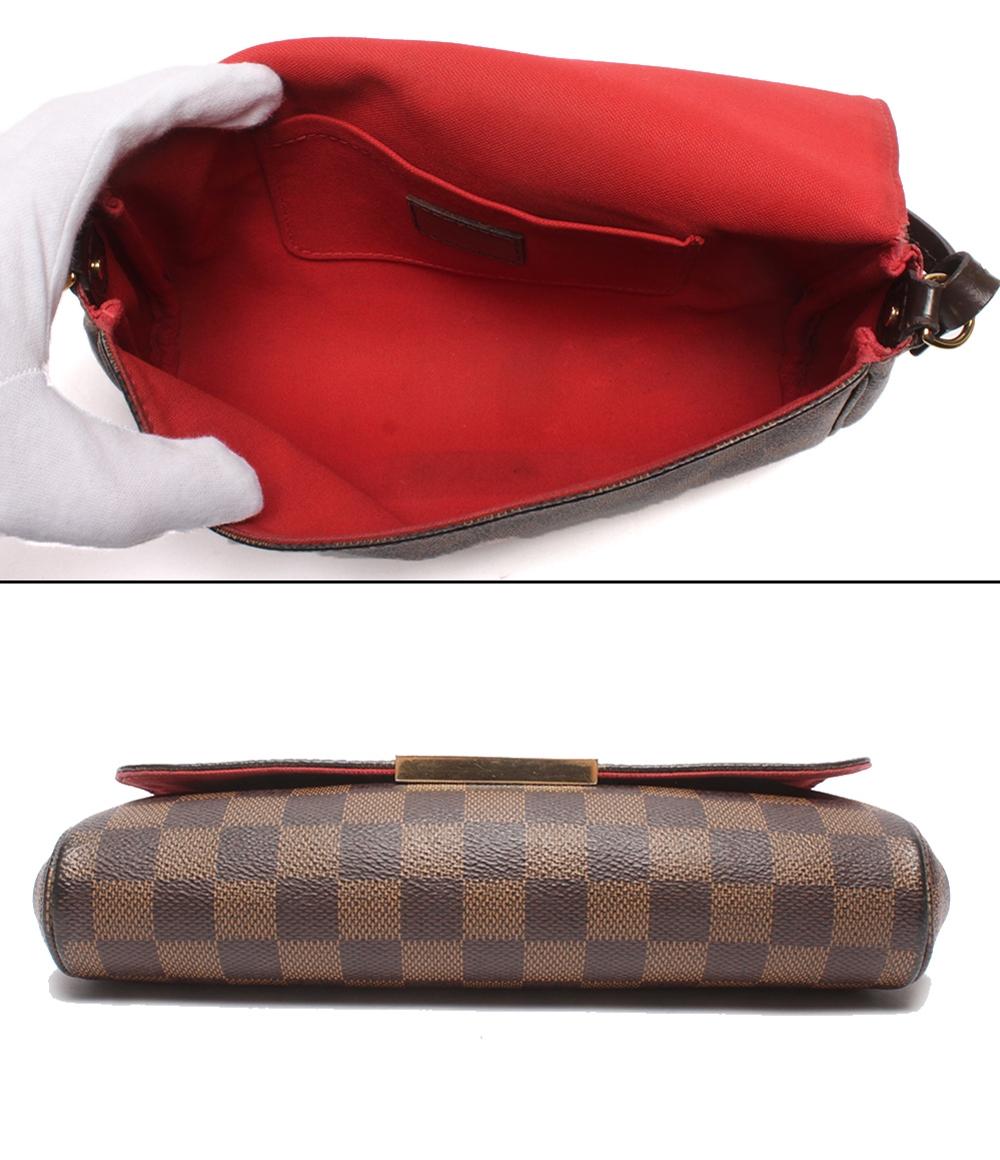 LOUIS VUITTON ショルダーバッグ 斜め掛け 肩掛け フェイボリットMM ダミエ N41129 レディース ルイ・ヴィトン