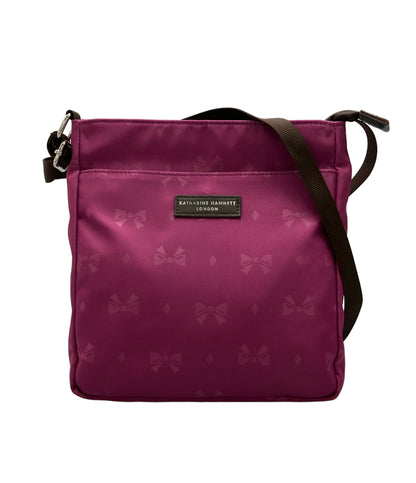 美品 KATHARINE HAMNETT LONDON ショルダーバッグ 斜め掛け レディース キャサリンハムネットロンドン