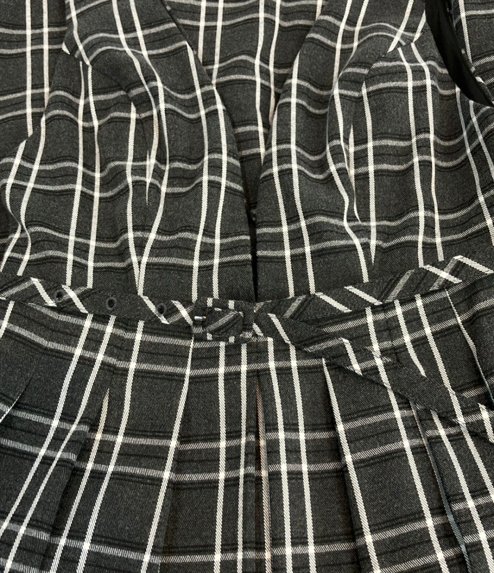 Her lip to ノースリーブ クラシック プレイド ジャンパー ワンピース レディース SIZE S ハーリップトゥ