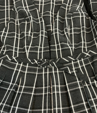 Her lip to ノースリーブ クラシック プレイド ジャンパー ワンピース レディース SIZE S ハーリップトゥ