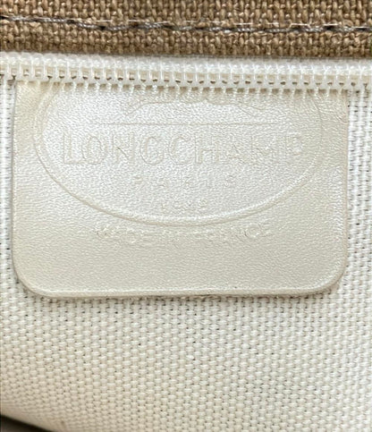 LONGCHAMP トートバッグ キャンバス レディース ロンシャン