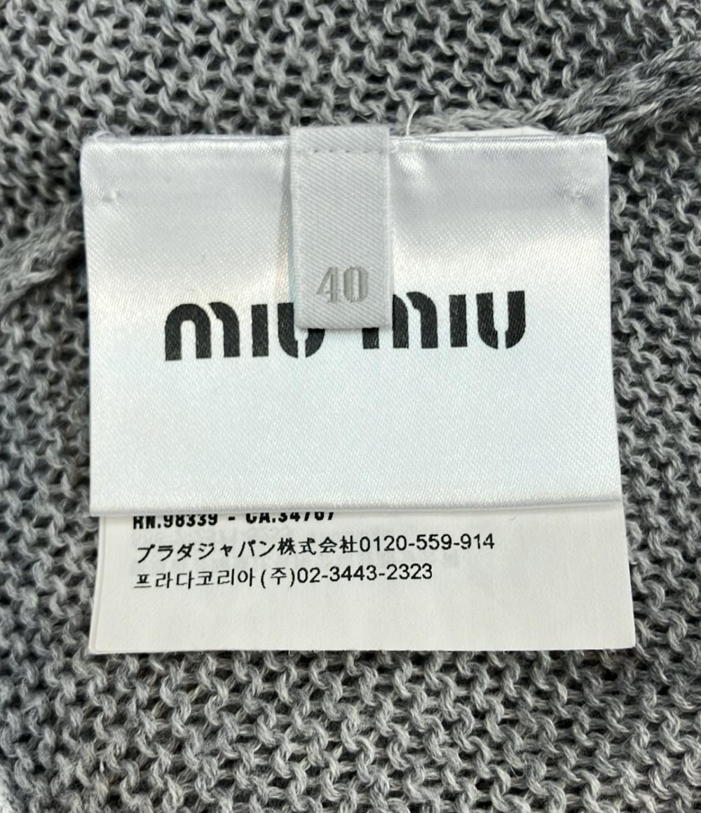 Miu Miu 半袖セーター レディース SIZE 40 (L) ミュウ ミュウ