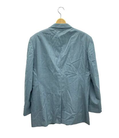 ウールストライプ柄テーラードジャケット メンズ Mr.SANYO