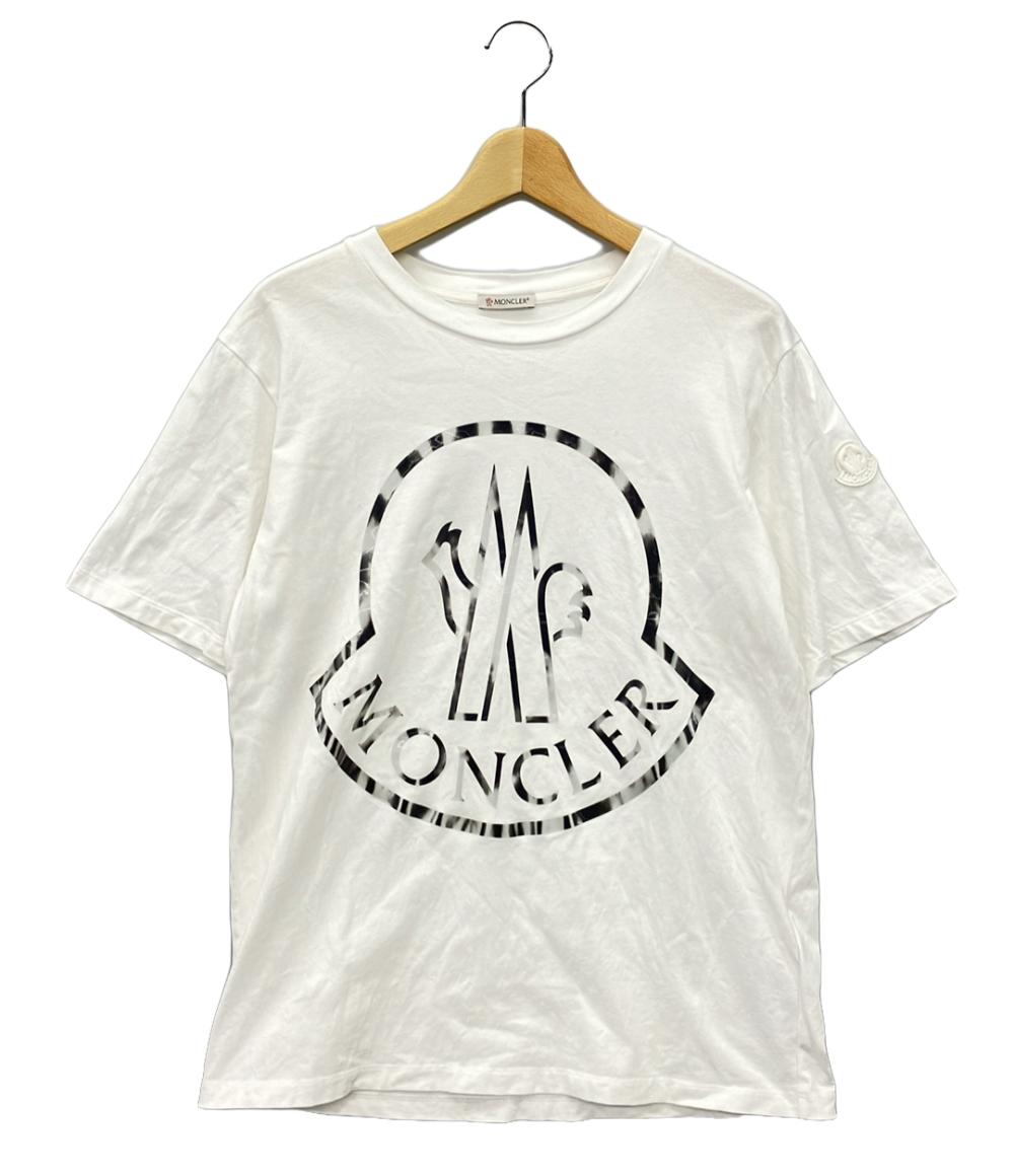 美品 モンクレール 半袖Tシャツ ロゴ メンズ SIZE M (M) MONCLER