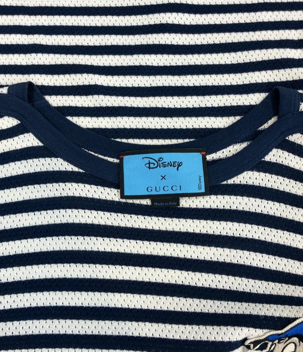 グッチ ドナルドダック ボーダーTシャツ レディース SIZE S GUCCI