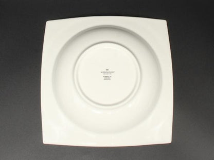 美品 ウエッジウッド スクエアボウル パスタプレート 皿 24cm エスリアル ETHEREAL WEDGWOOD