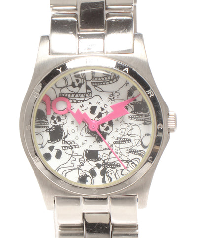 MARC BY MARC JACOBS 腕時計 10周年記念限定モデル スカル柄 クオーツ MBM9028 レディース マークバイマークジェイコブス