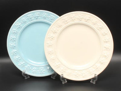 美品 ウエッジウッド プレート 大皿 2点セット 27cm フェスティビティ アイボリー ブルー WEDGWOOD