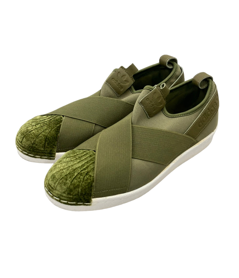 adidas ローカットスニーカー スリッポン SS SLIPON W BZ0647 レディース SIZE 26.5 (XL) アディダス