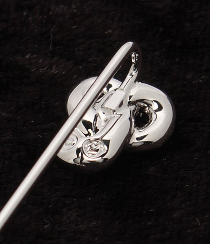 美品 スワロフスキー ピンブローチ レディース SWAROVSKI