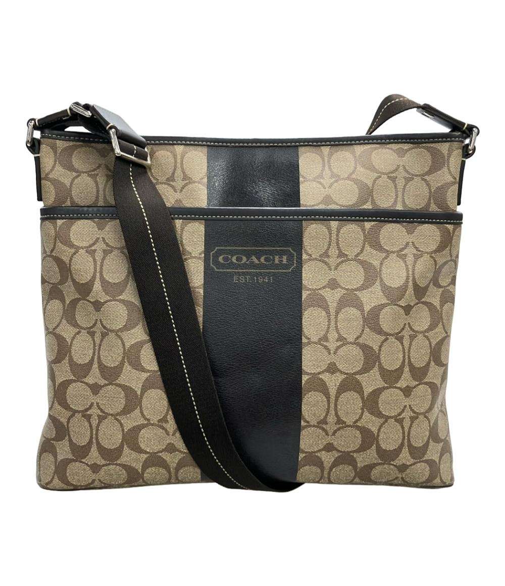 COACH ショルダーバッグ 斜め掛け PVCレザー シグネチャー F70562 レディース コーチ