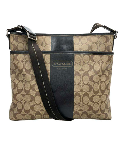 COACH ショルダーバッグ 斜め掛け PVCレザー シグネチャー F70562 レディース コーチ