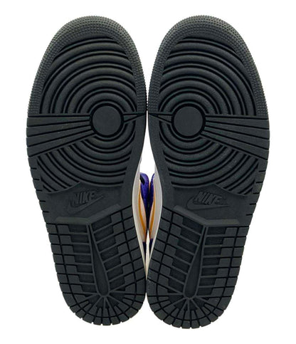 美品 ナイキ ミドルカットスニーカー AIR JORDAN 1 MID DQ8426-517 メンズ SIZE 26.5 (M) NIKE