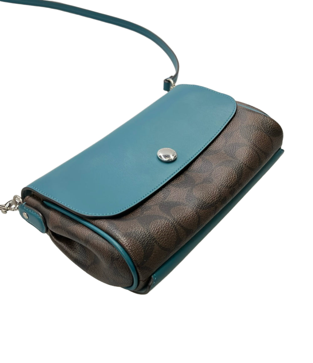 COACH ショルダーバッグ 斜め掛け リバーシブル シグネチャー F59534 レディース コーチ