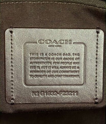 COACH 2way トートバッグ ショルダーバッグ 肩掛け 斜め掛け シグネチャー F23211 メンズ コーチ