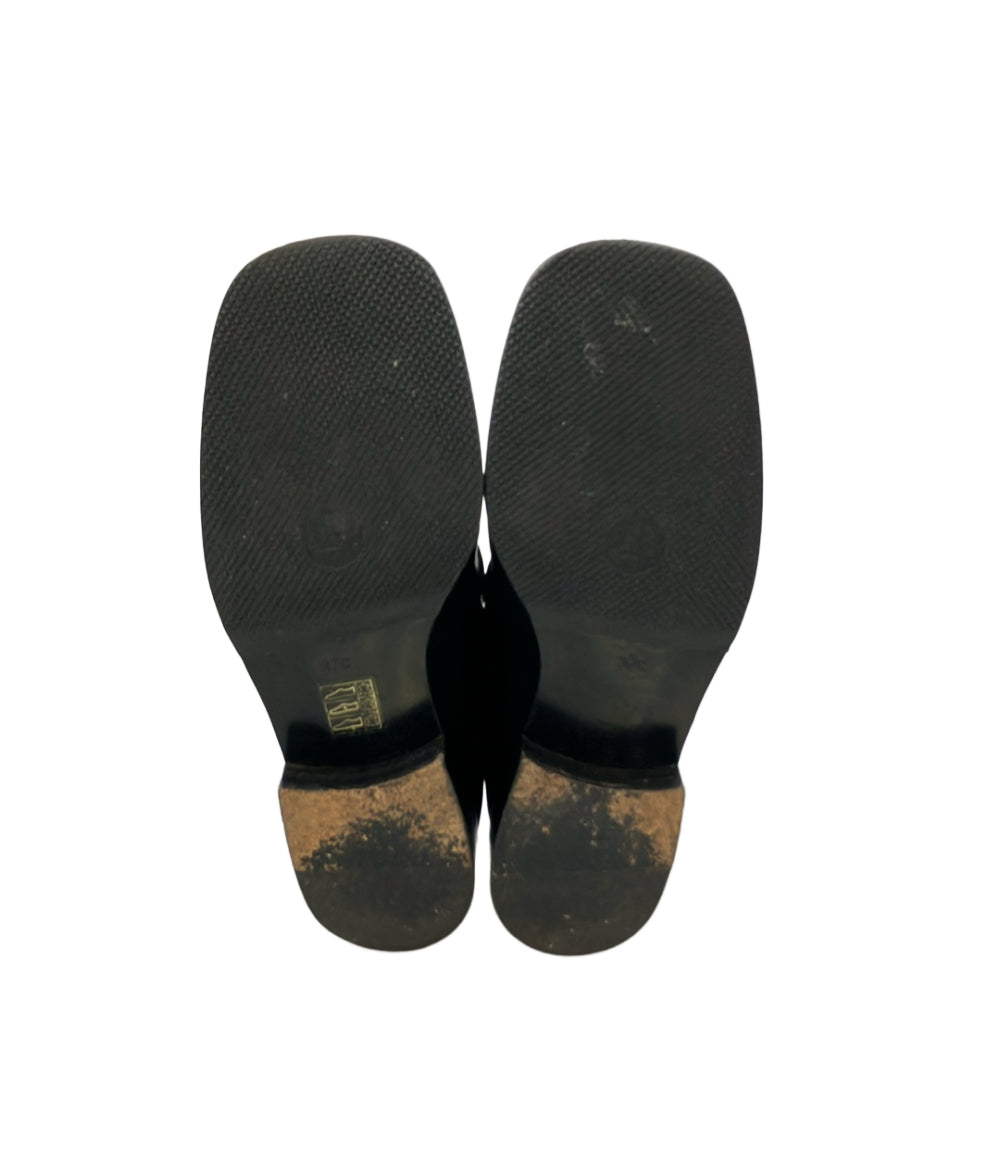 GUCCI スクエアトゥ ホースビットローファー レディース SIZE 37 C グッチ