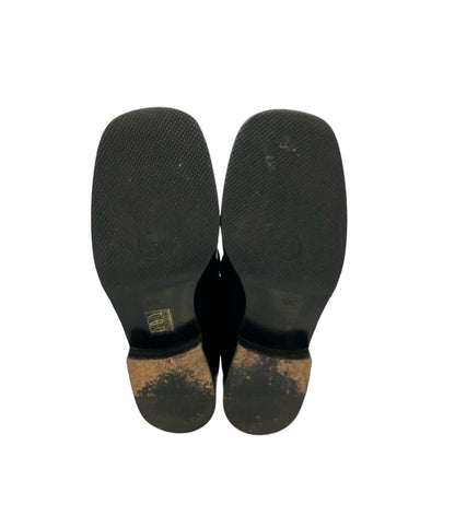 GUCCI スクエアトゥ ホースビットローファー レディース SIZE 37 C グッチ