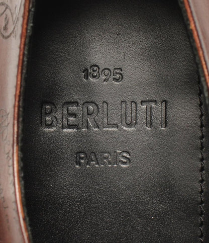 ベルルッティ モンクストラップシューズ サイドストラップ カリグラフィ ドレスシューズ レザー メンズ SIZE 7 (S) Berluti