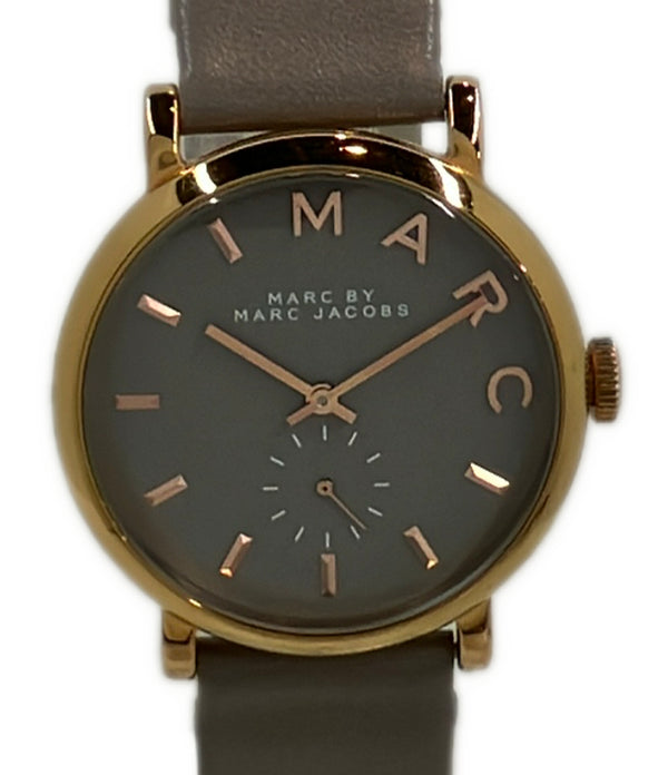 MARC BY MARC JACOBS 腕時計 クオーツ グレー MBM1266 レディース メンズ マークバイマークジェイコブス